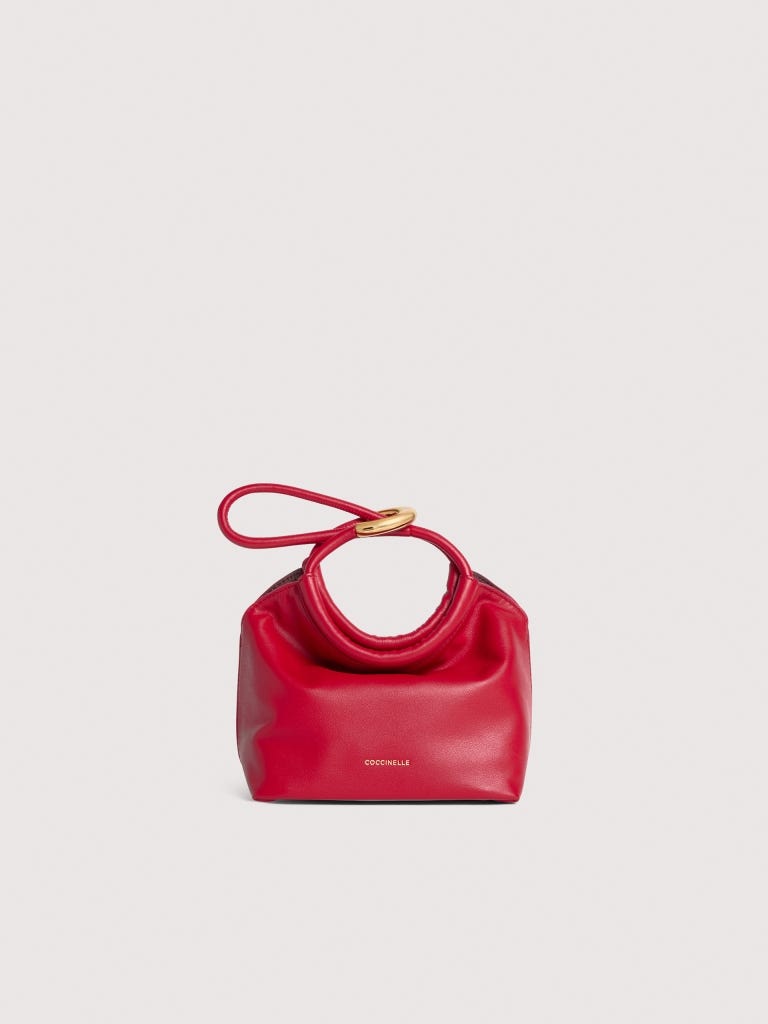Coccinelle Finn Pouch Small - Scarlet