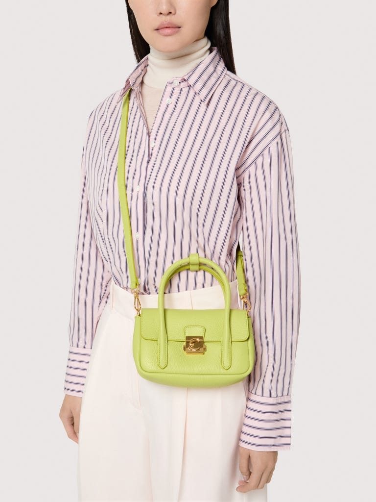 Coccinelle C-me Lock Mini - Green Glow