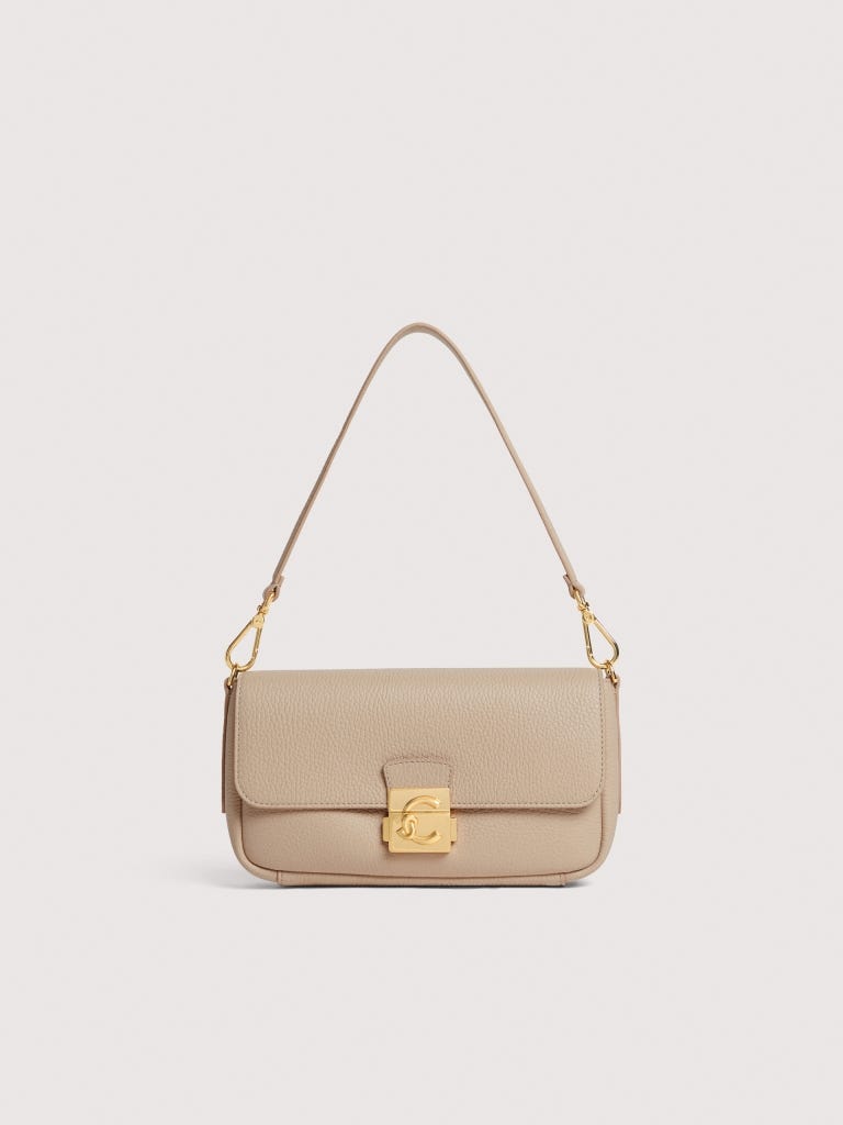 Coccinelle C-me Lock Medium - Sandshell