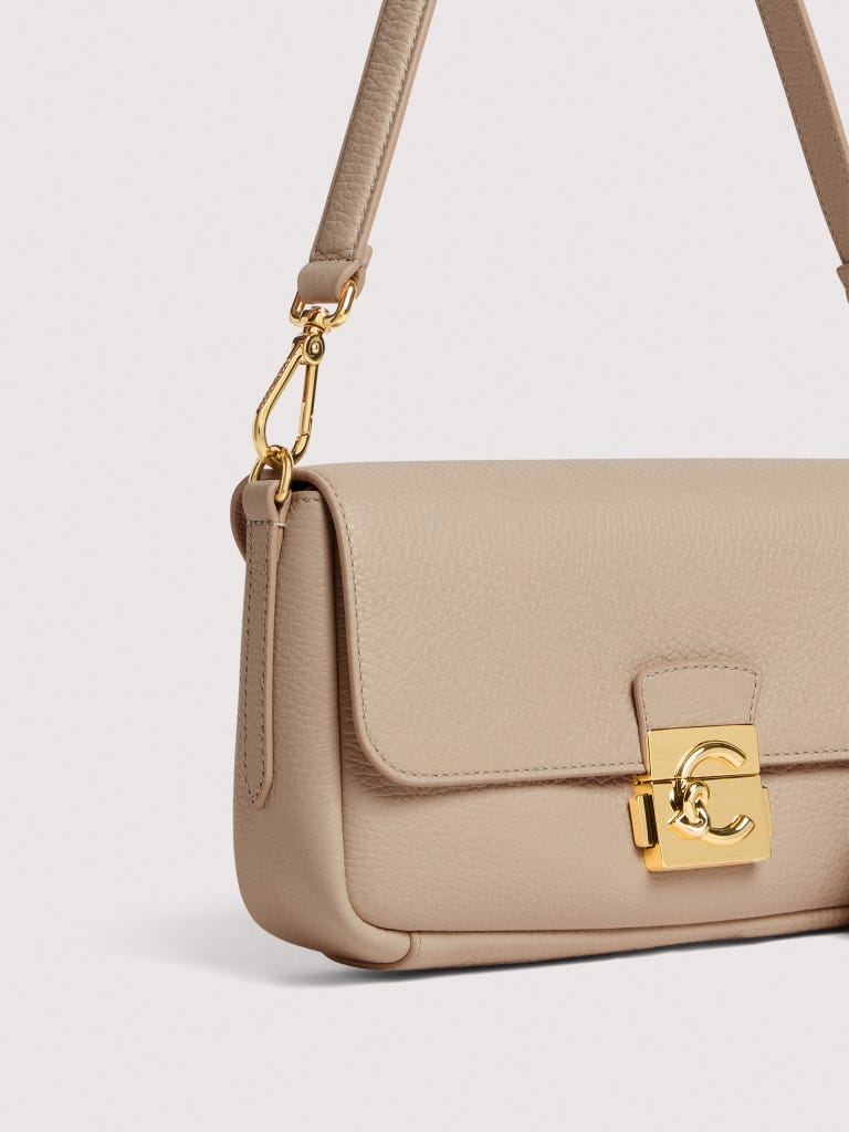 Coccinelle C-me Lock Medium - Sandshell