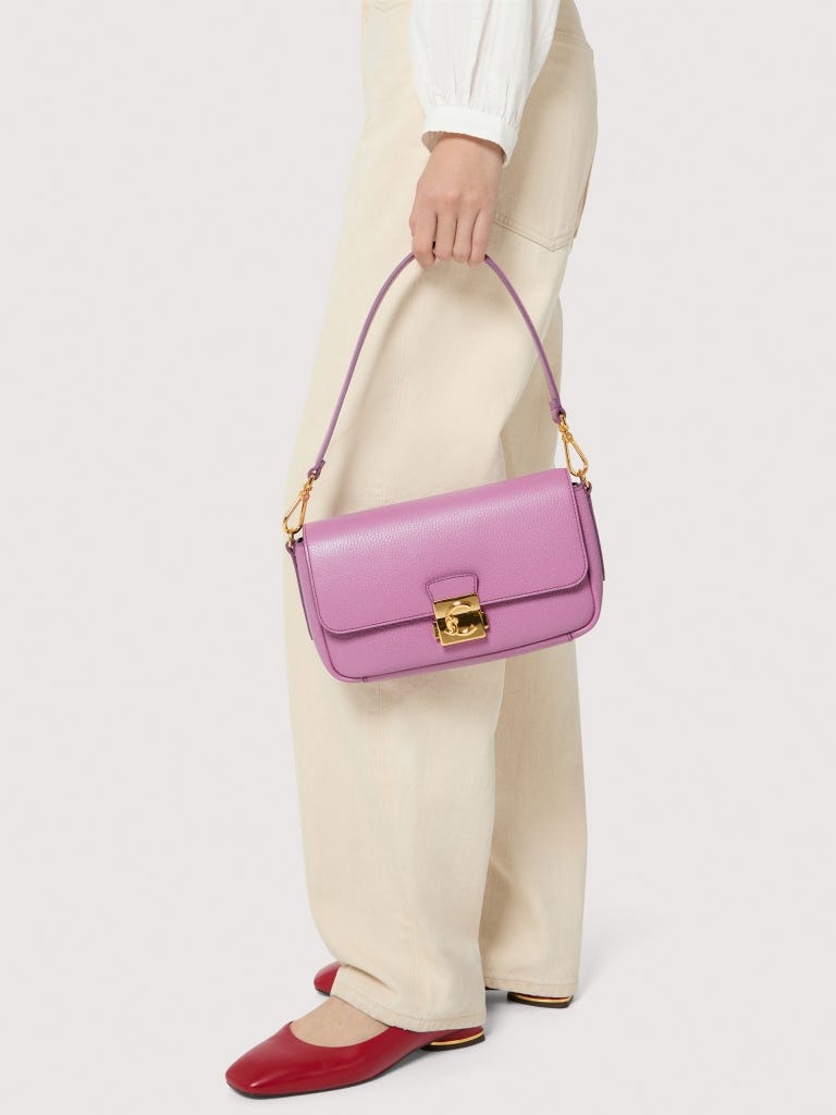 Coccinelle C-me Lock Medium - Sandshell