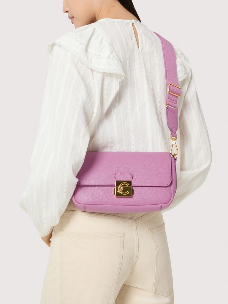 Coccinelle C-me Lock Medium - Sandshell