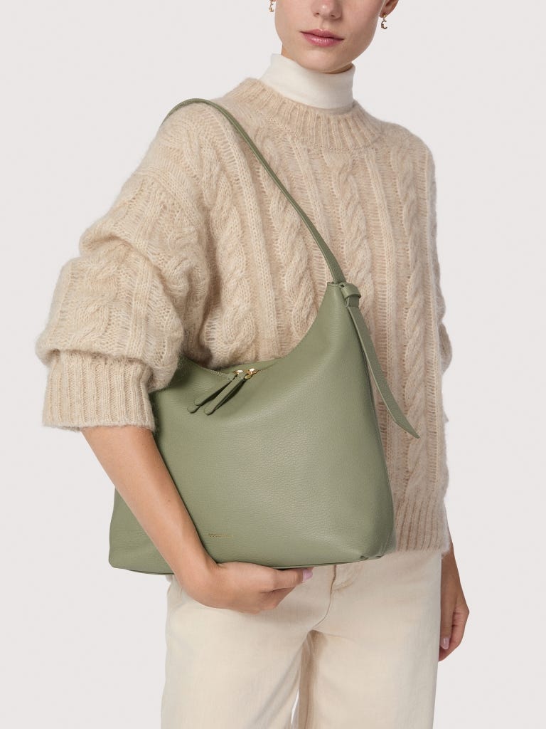 Coccinelle Malory Small - Greenery