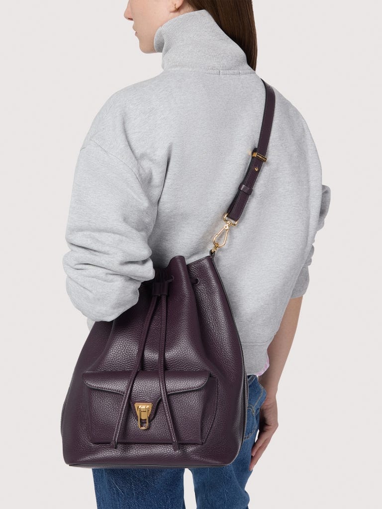 Coccinelle Beat Generation Large - Cognac