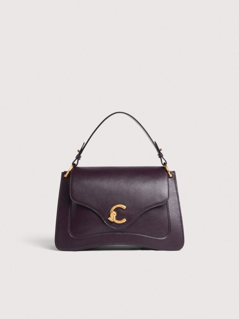 Coccinelle C-me Medium - Prune