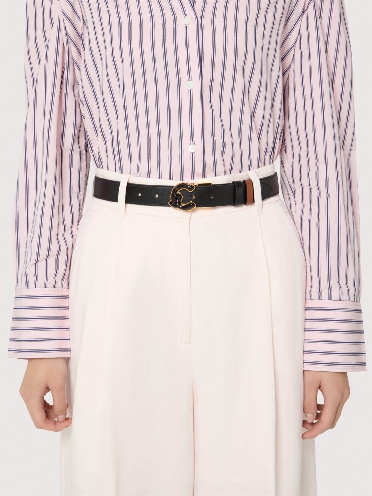 Coccinelle C-me - Noir / Cognac