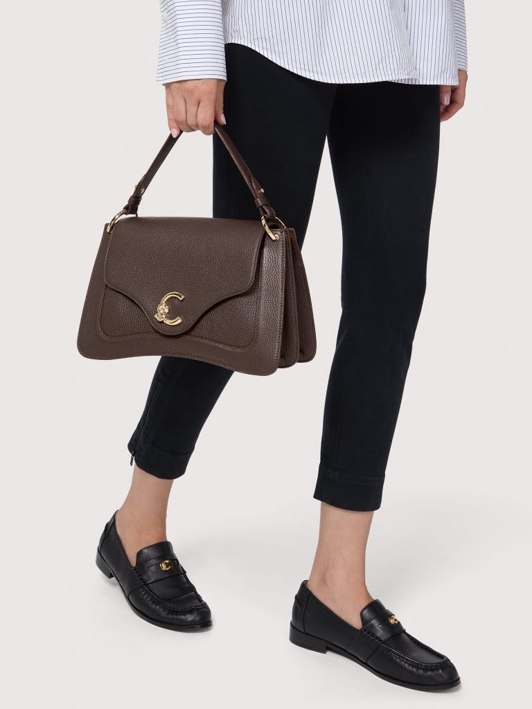 Coccinelle C-me Medium - Brunette