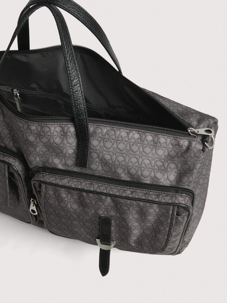 Coccinelle Smart To Go Campus Medium - Multi Noir / Noir