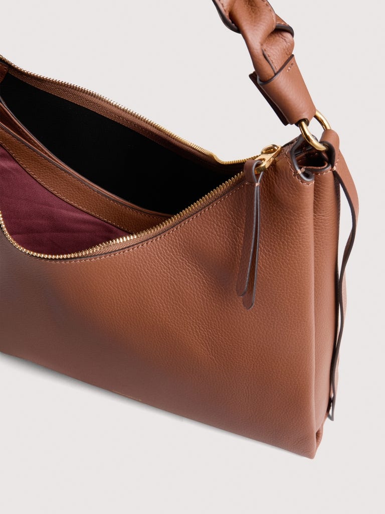 Coccinelle Boheme Medium - Cognac / Noir