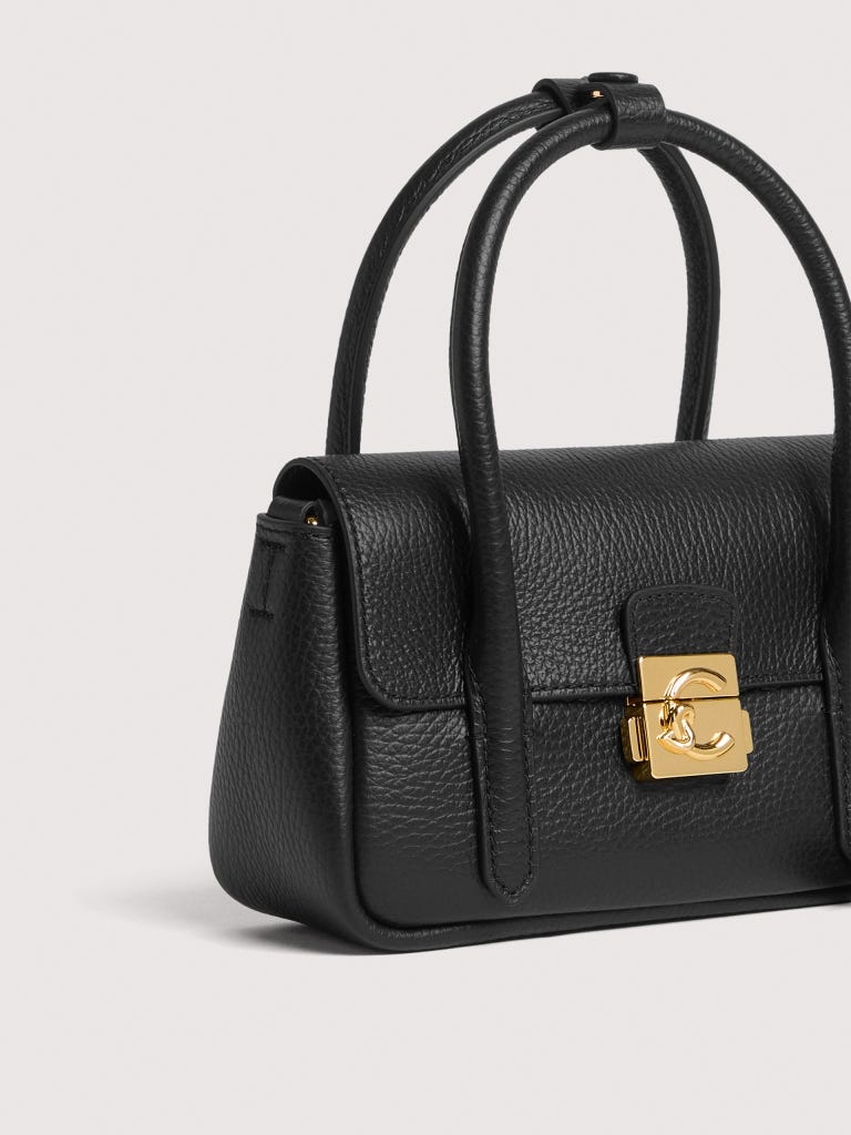 Coccinelle C-me Lock Mini - Noir