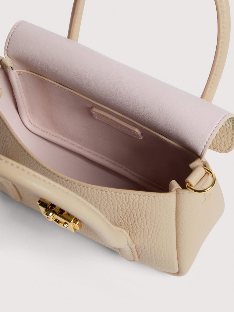 Coccinelle C-me Lock Mini - Sandshell