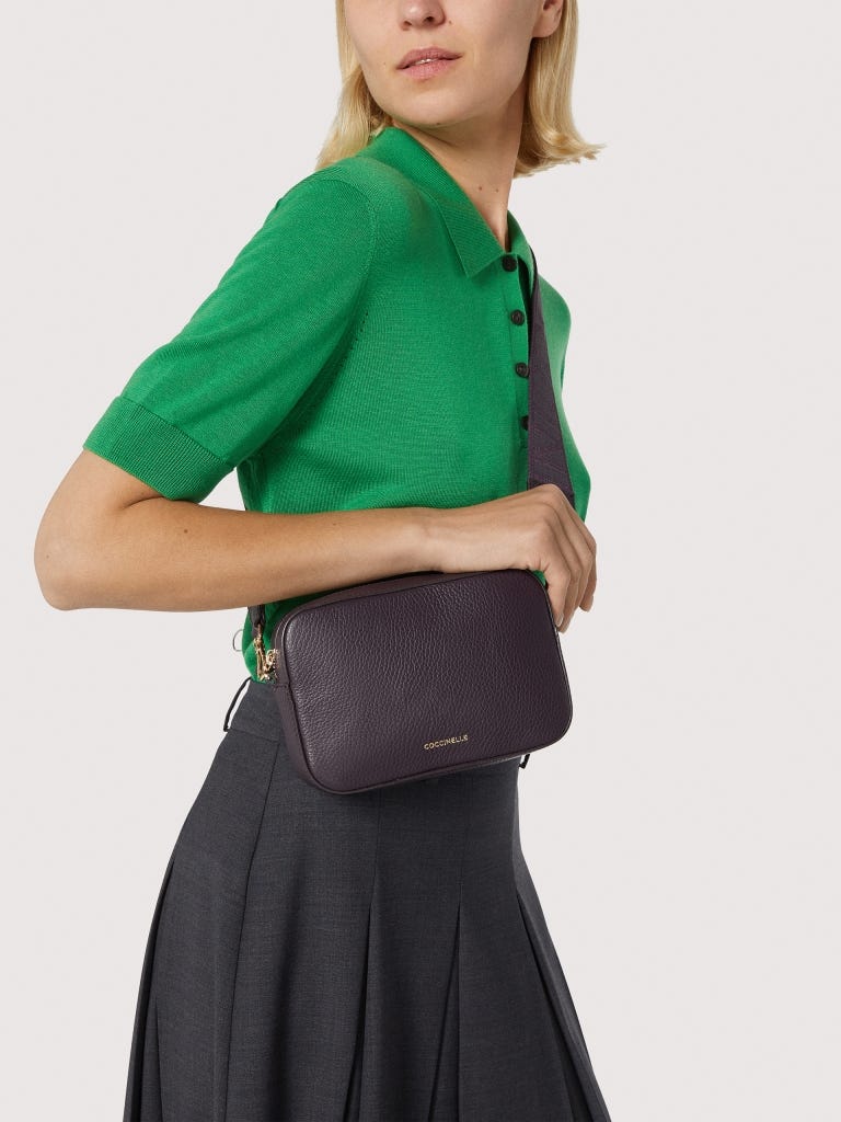 Coccinelle Tebe Small - Prune