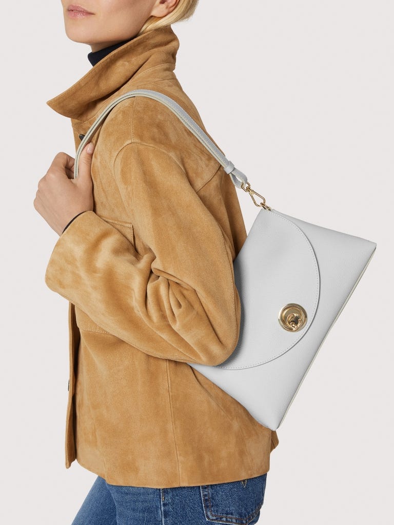 Coccinelle Nikla Medium - Snow / Greenery