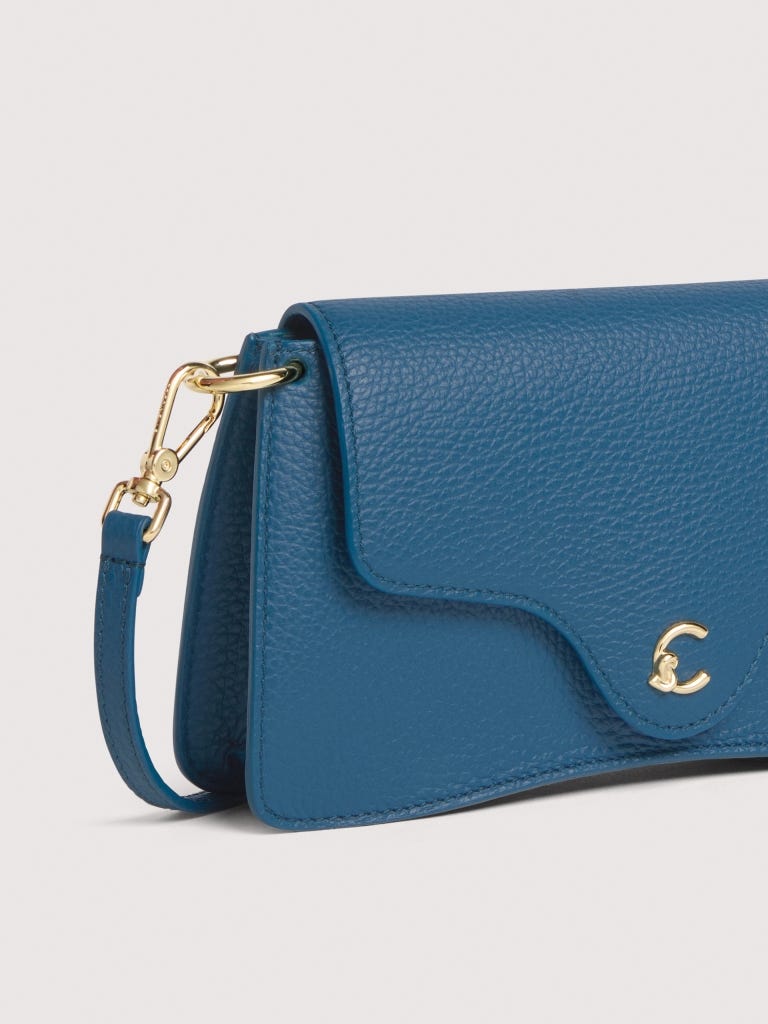 Coccinelle C-me Mini - Deep Blue