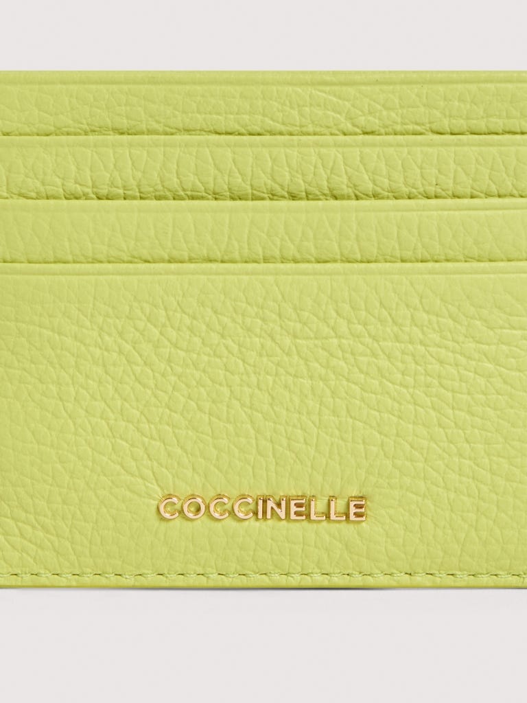 Coccinelle Metallic Small - Green Glow