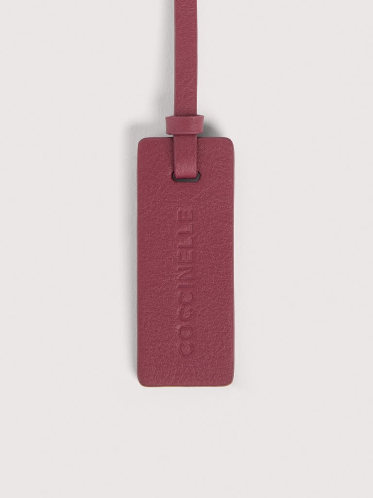 Coccinelle Targhetta Personalizzabile - Garnet Red