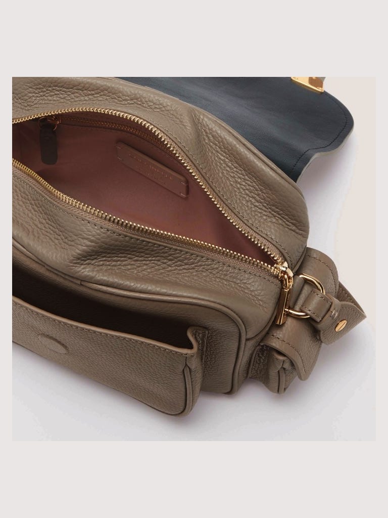 Coccinelle Campus Small - Warm Taupe