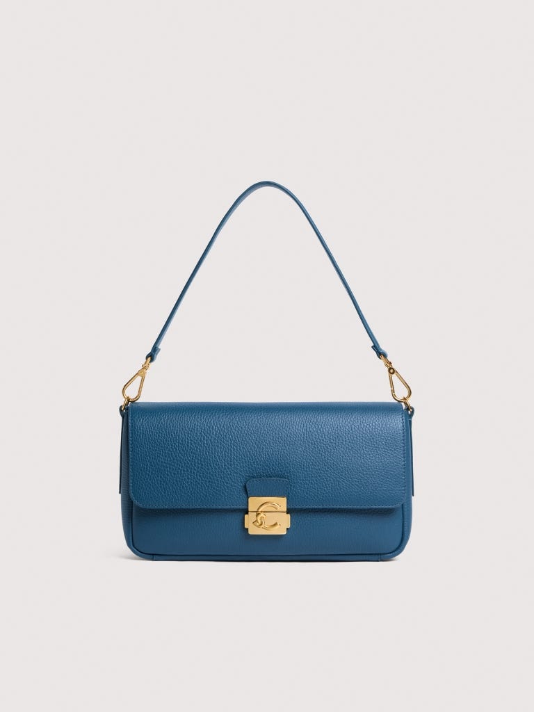 Coccinelle C-me Lock Large - Deep Blue