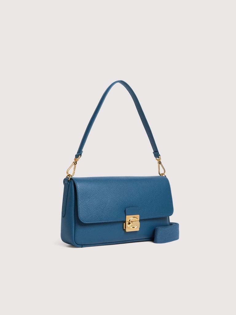 Coccinelle C-me Lock Large - Deep Blue