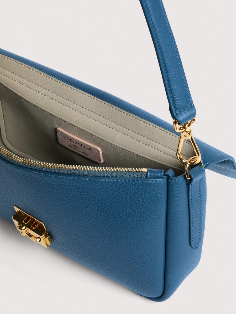 Coccinelle C-me Lock Large - Deep Blue