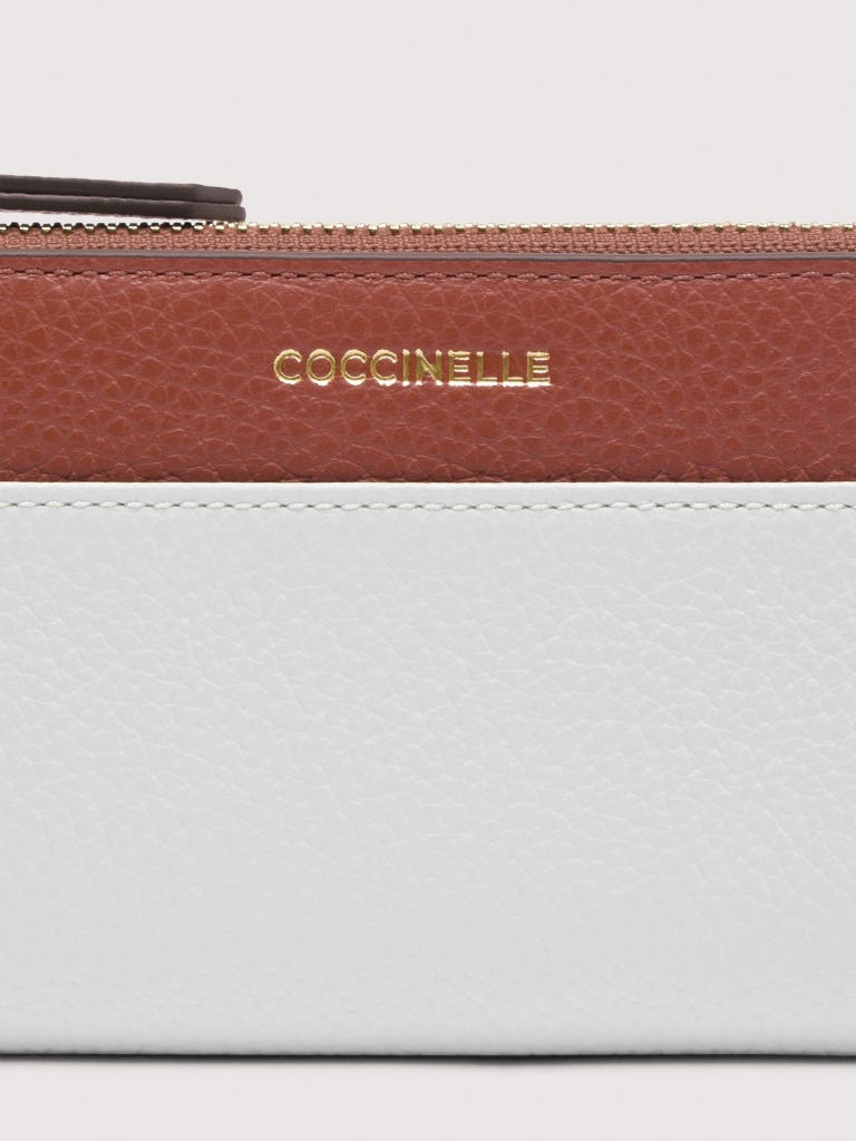 Coccinelle Loreen Large - Snow / Cognac / Noir