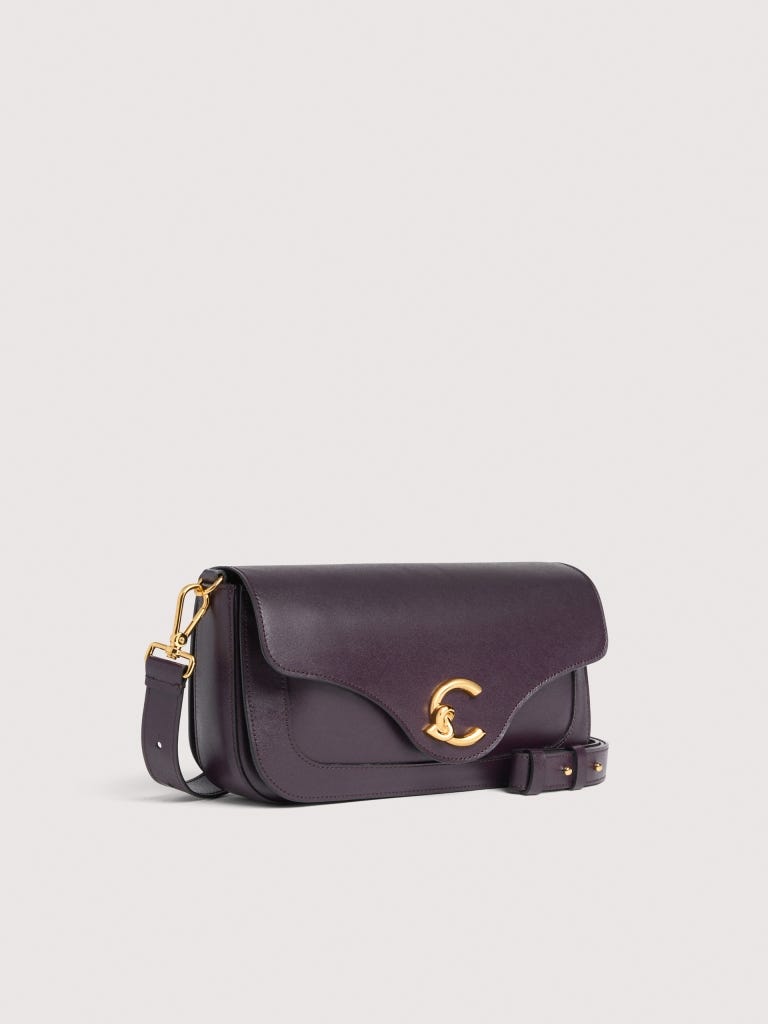 Coccinelle C-me Medium - Prune