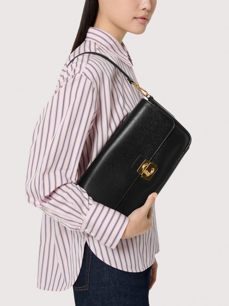 Coccinelle C-me Lock Large - Noir