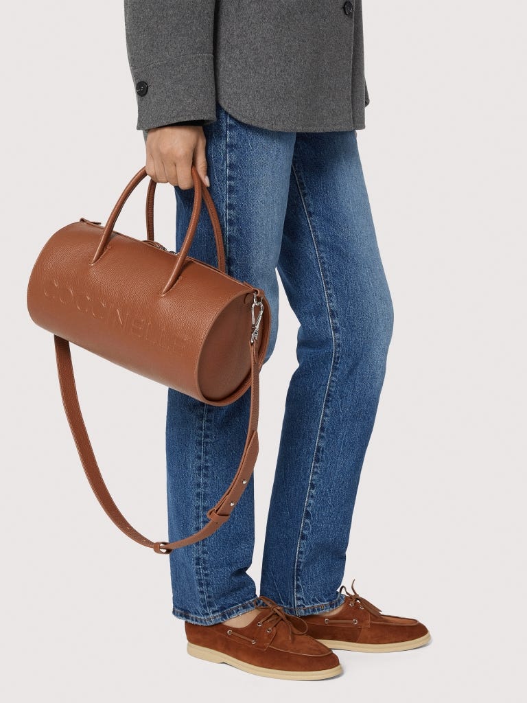 Coccinelle Myrtha Large - Cognac