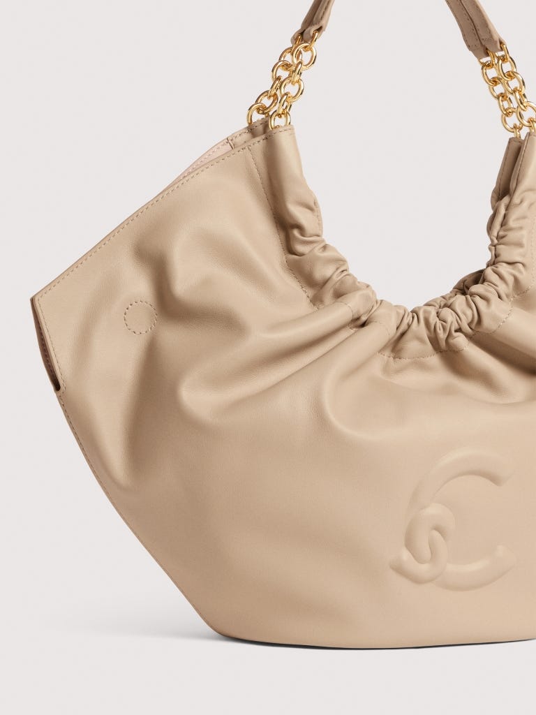 Coccinelle Smash Medium - Sandshell