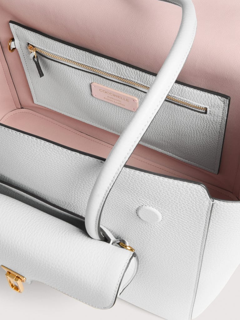 Coccinelle Double Beat Large - Snow