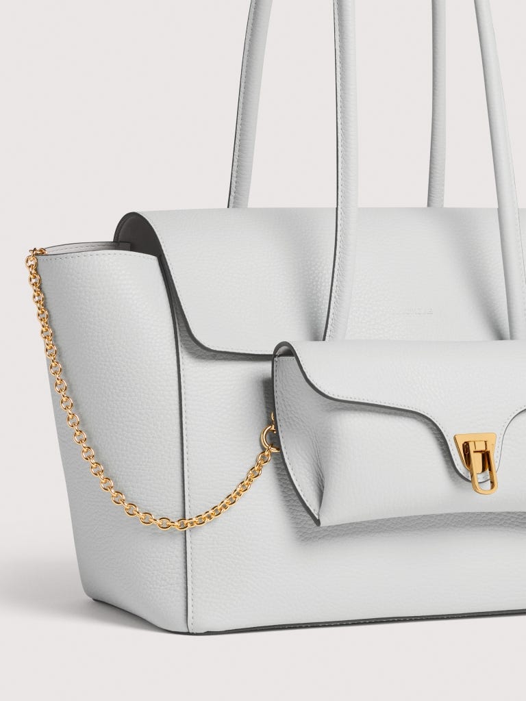 Coccinelle Double Beat Large - Snow